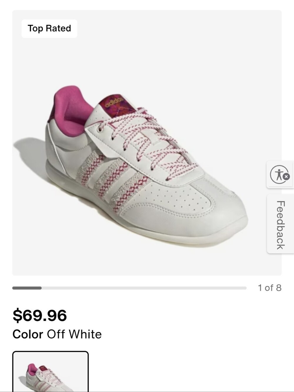 adidas Women’s Barreda Lo Sneaker Size 9